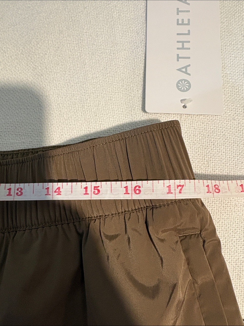 Athleta Men's Brown Lightweight track Pants NWT - Picture 9 of 10